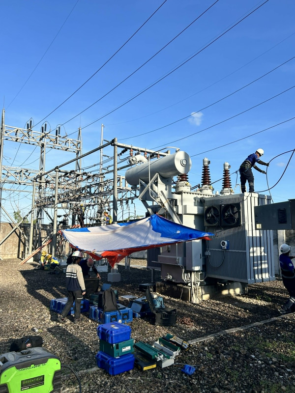 Annual Preventive Maintenance (PMS) sa 5MVA Sambulawan Sambulawan Substation
