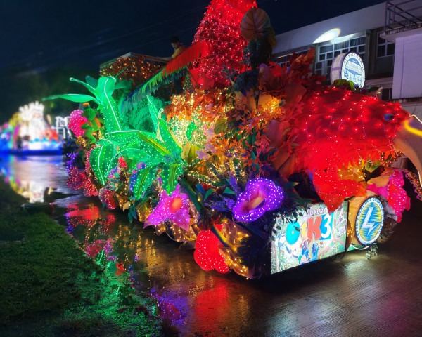 LEYECO V joins the Parade of Lights: Christmas Edition, showcasing RIO